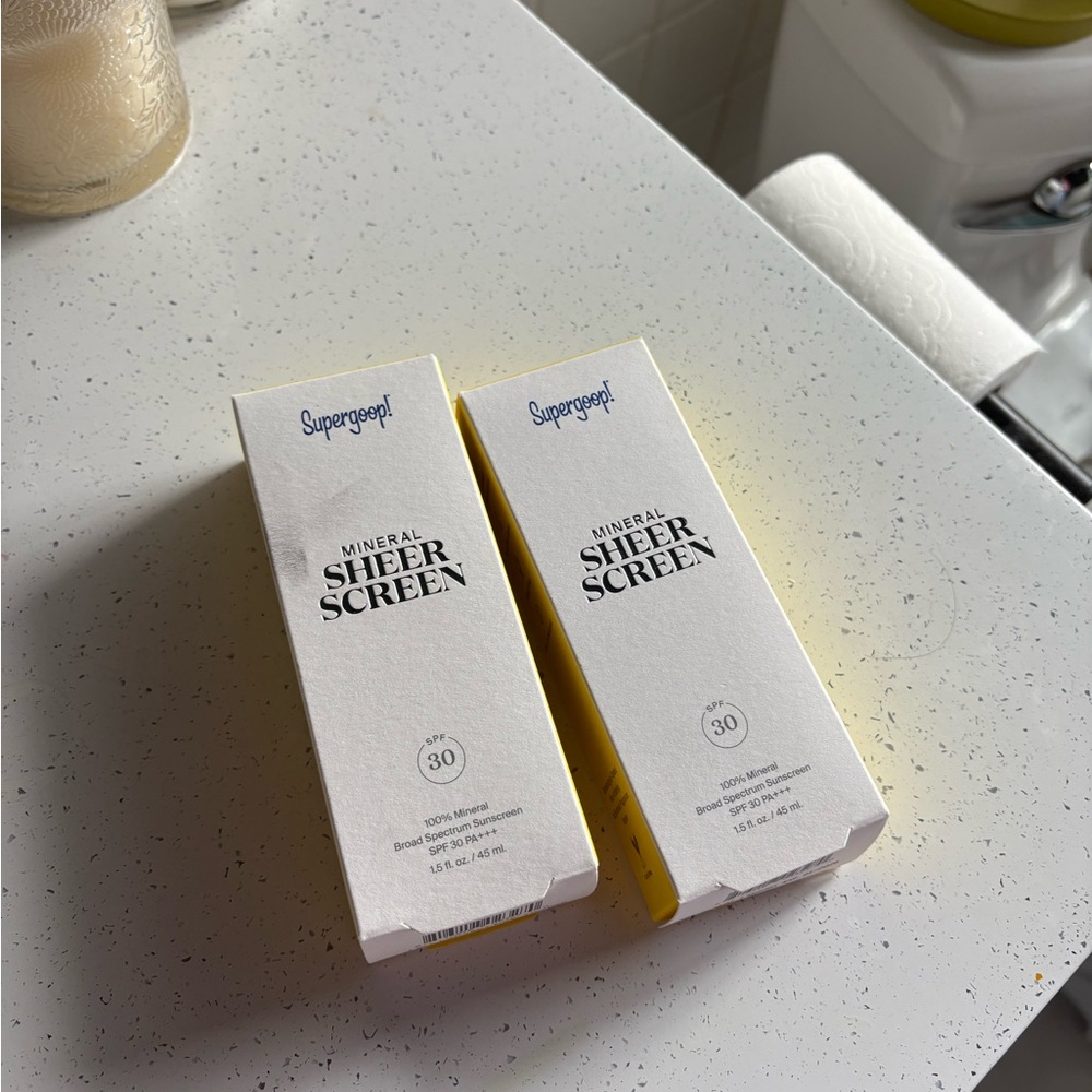 Supergoop! Mineral Sheer Screen SPF 30 Duo